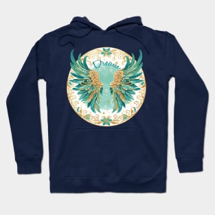 Angel Wings Watercolor Dream Hoodie